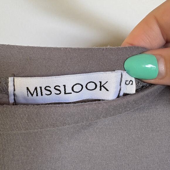 MissLook Janis Joplin Graphic Tank Band Tee Rockstar GF Gray Summer Fest Small - Picture 4 of 6